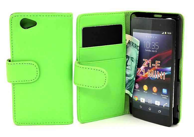 CoverInPlnboksfodral Sony Xperia Z1 Compact (D5503)