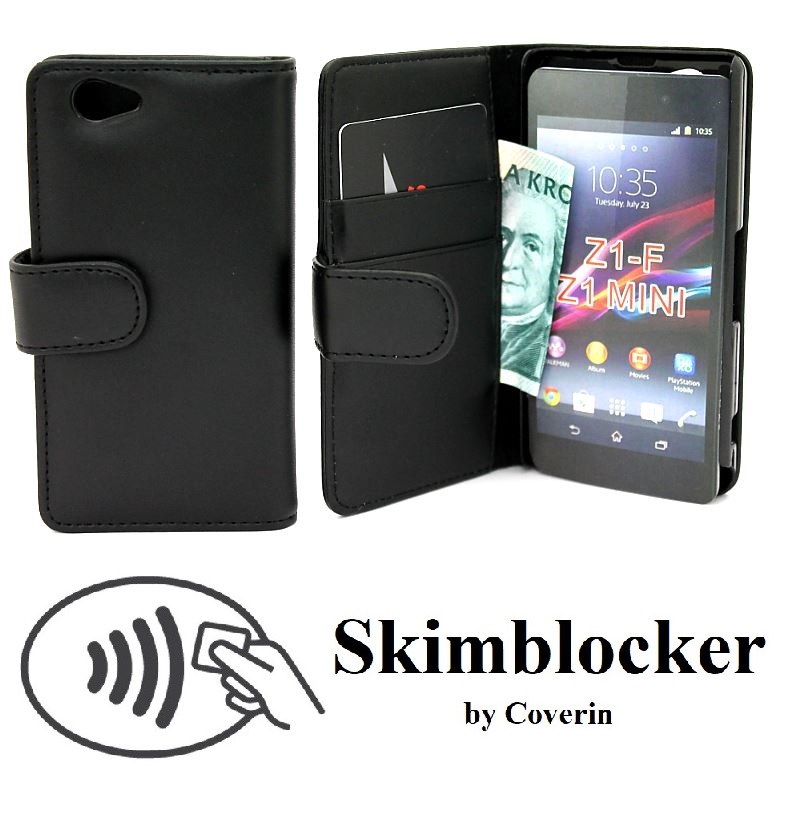 CoverInSkimblocker Plnboksfodral Sony Xperia Z1 Compact (D5503)