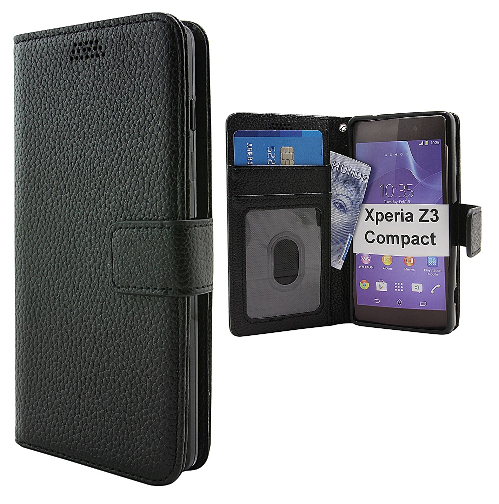 billigamobilskydd.seNew Standcase Wallet Sony Xperia Z3 Compact (D5803)