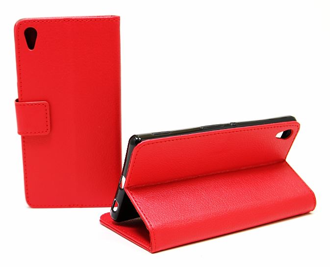 billigamobilskydd.seStandcase TPU wallet Sony Xperia Z3+ (E6553) Rd