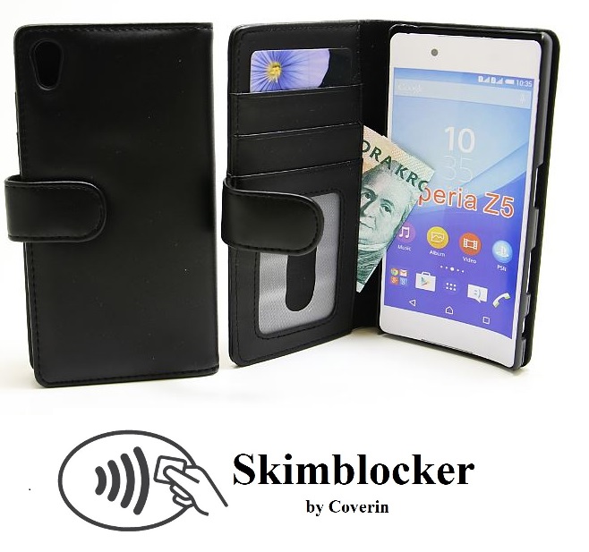 CoverInSkimblocker Plnboksfodral Sony Xperia Z5 (E6653)