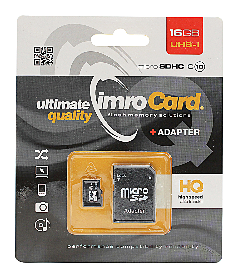 billigamobilskydd.seImro Micro SD Minneskort 16 GB