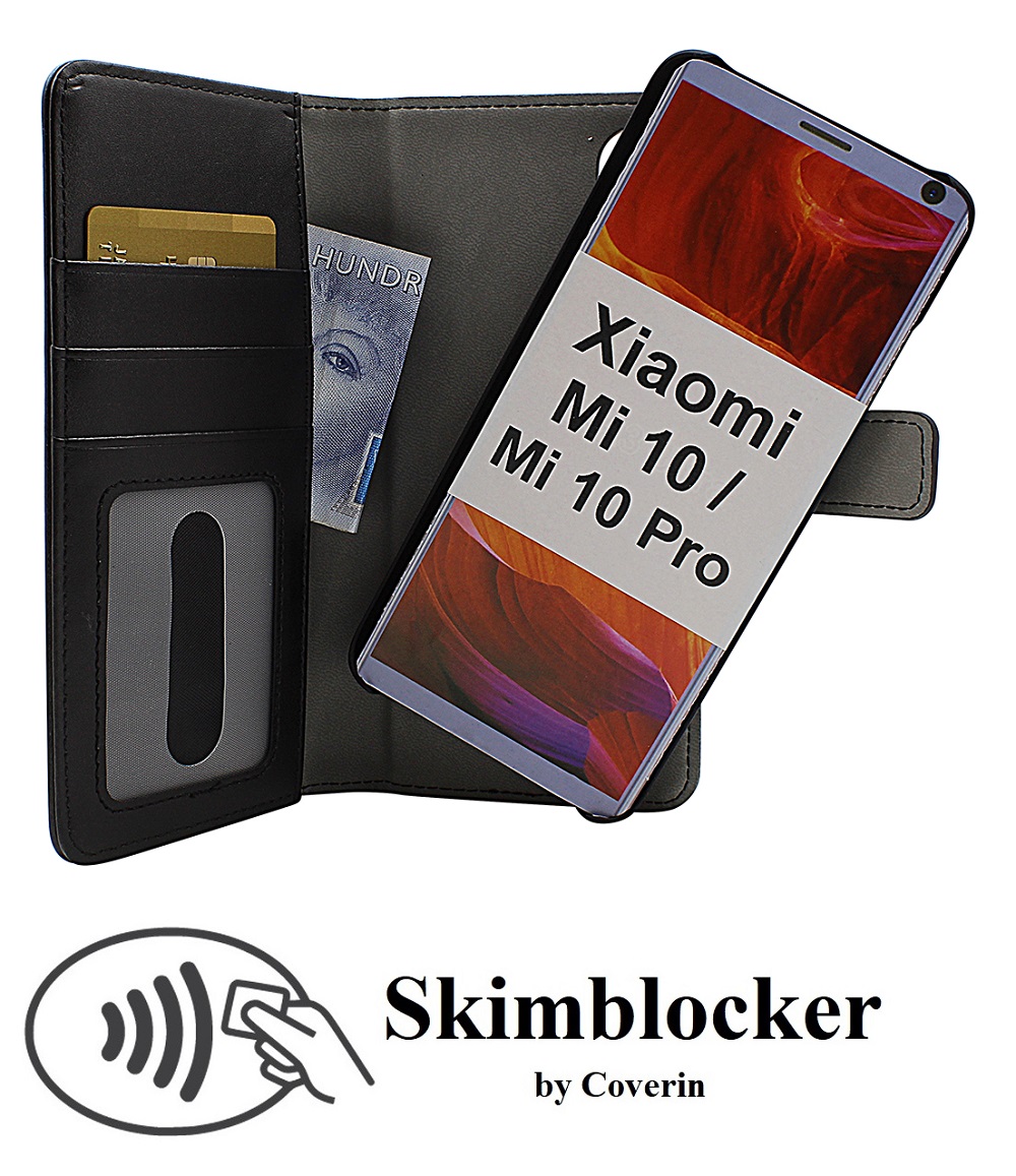 CoverInSkimblocker Magnet Fodral Xiaomi Mi 10 / Xiaomi Mi 10 Pro