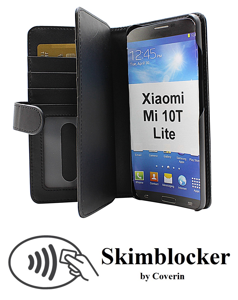 CoverInSkimblocker XL Wallet Xiaomi Mi 10T Lite
