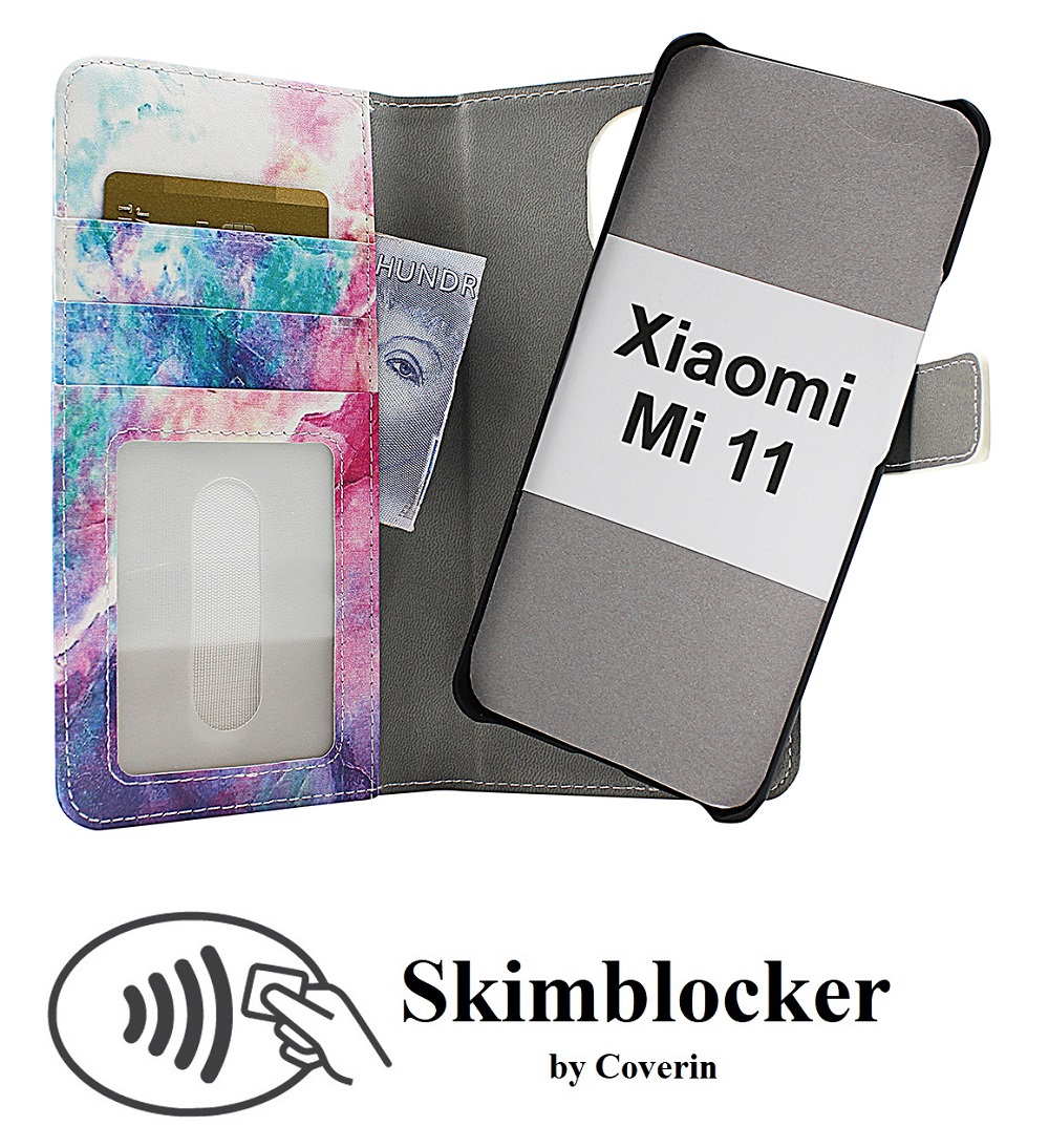 CoverInSkimblocker Magnet Designwallet Xiaomi Mi 11