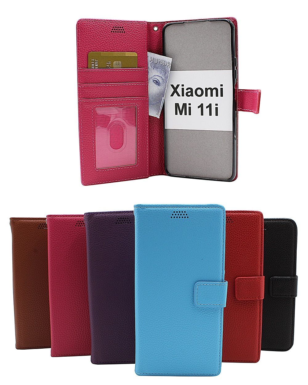 billigamobilskydd.seNew Standcase Wallet Xiaomi Mi 11i