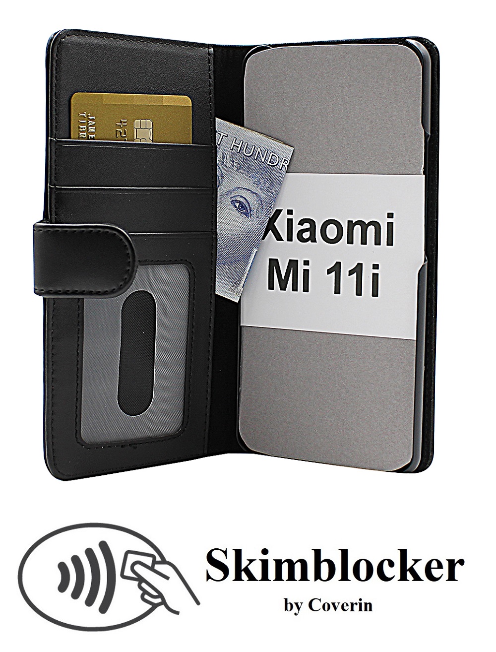 CoverInSkimblocker Plnboksfodral Xiaomi Mi 11i