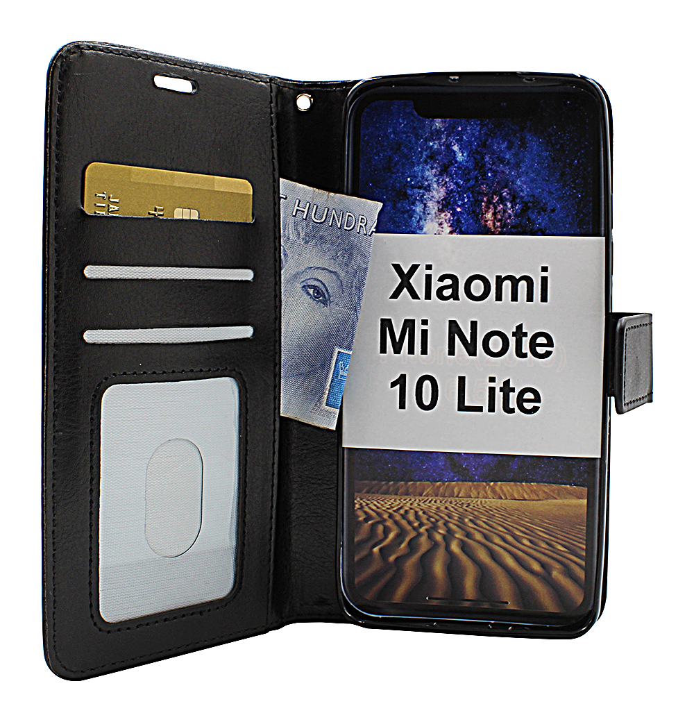 billigamobilskydd.seCrazy Horse Wallet Xiaomi Mi Note 10 Lite