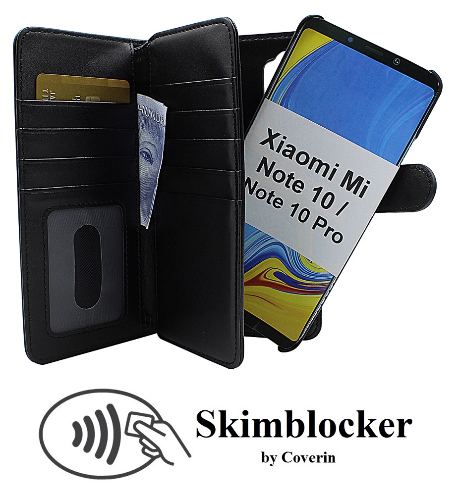 CoverInSkimblocker XL Magnet Fodral Xiaomi Mi Note 10 / Mi Note 10 Pro