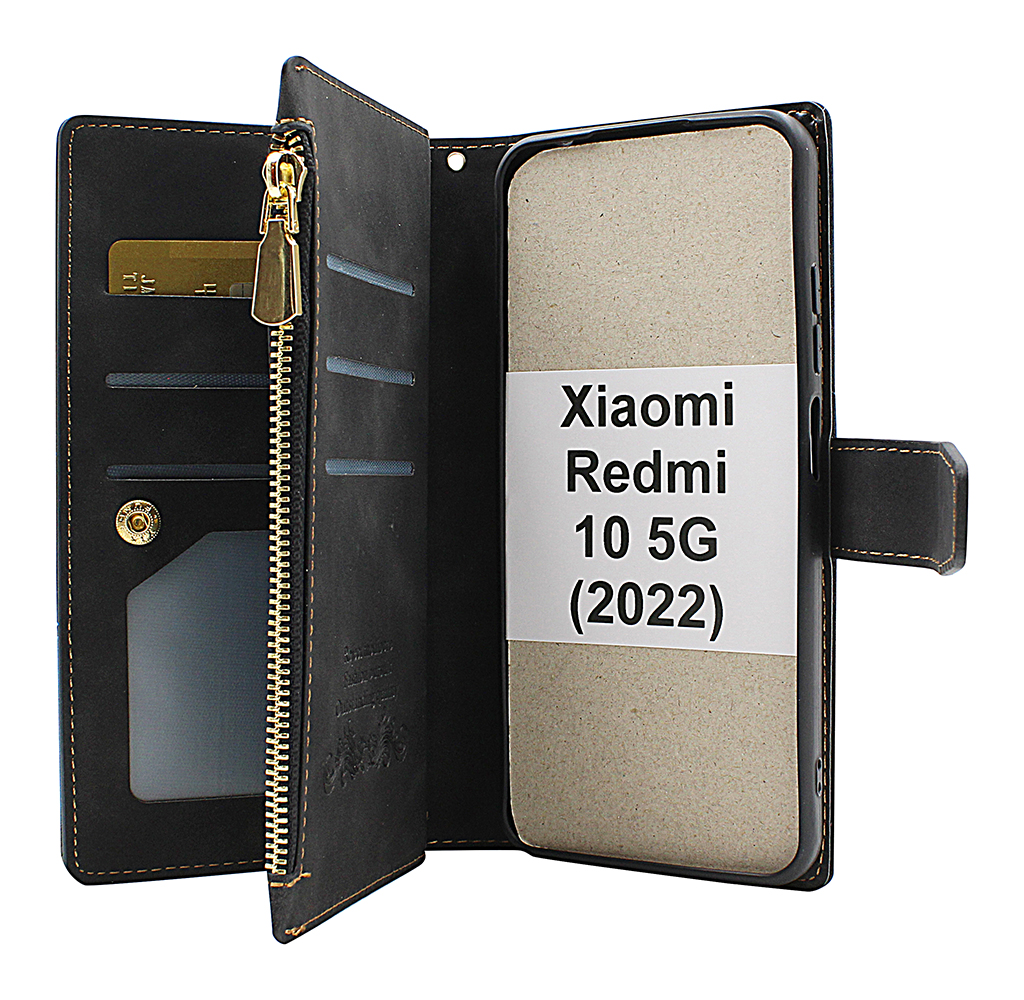 billigamobilskydd.seXL Standcase Lyxfodral Xiaomi Redmi 10 5G (2022)