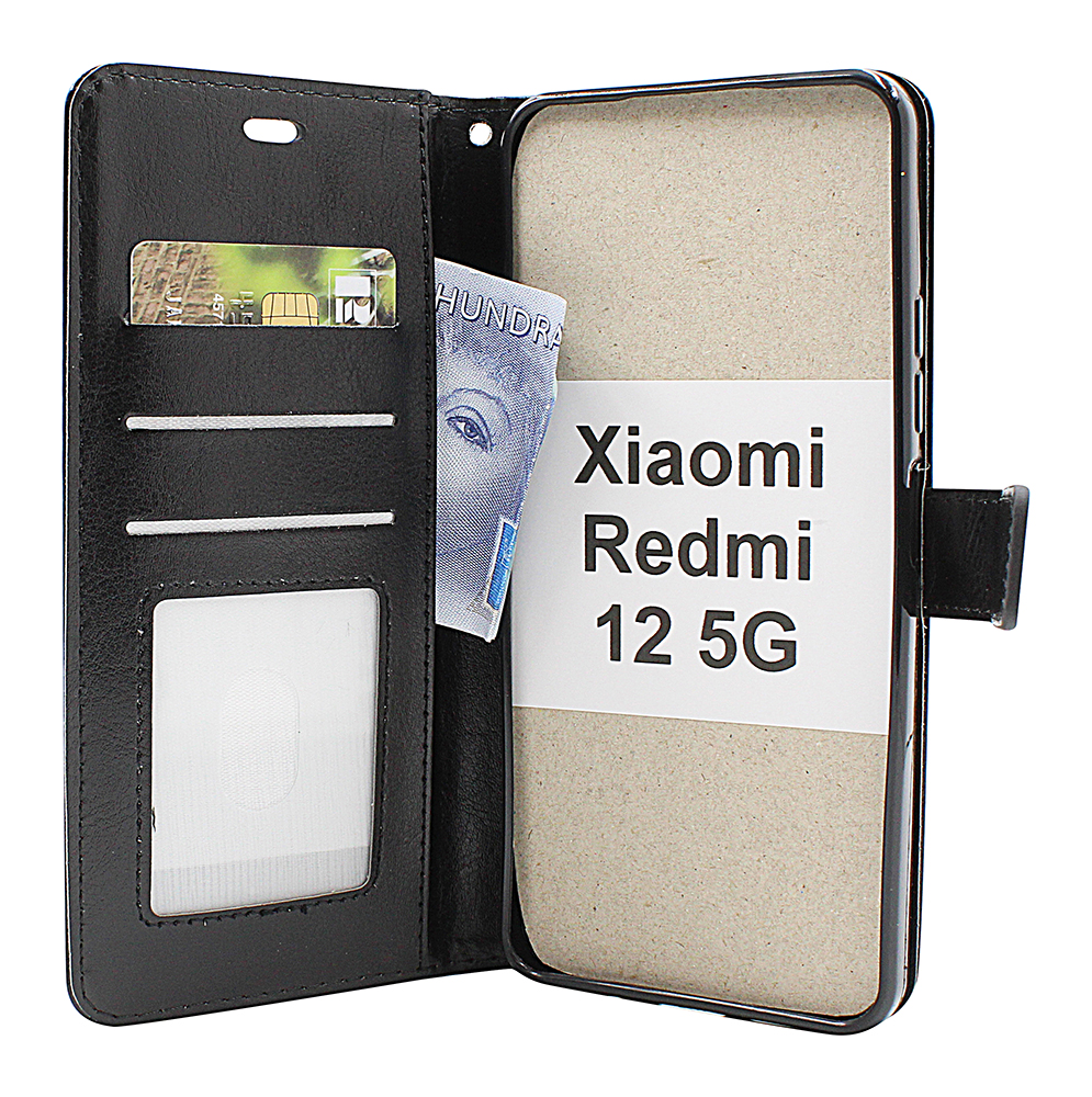 billigamobilskydd.seCrazy Horse Wallet Xiaomi Redmi 12 5G