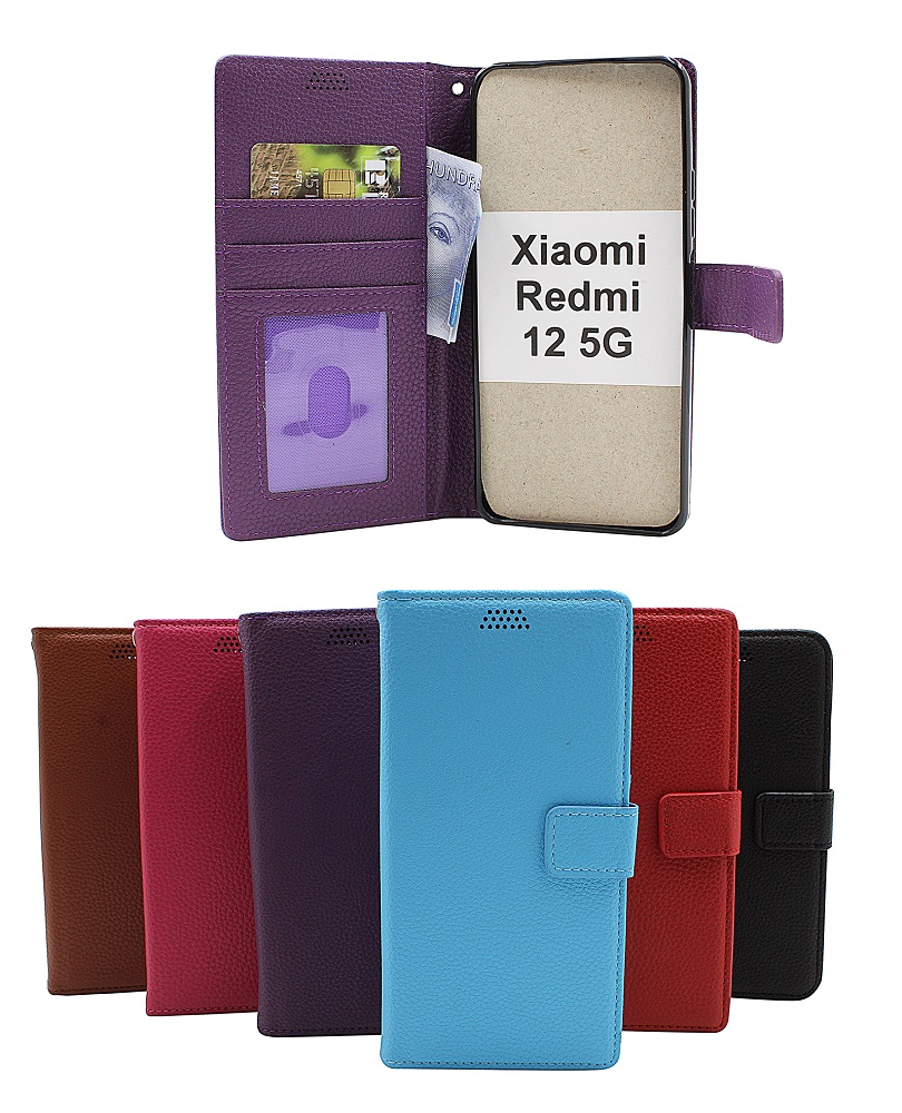 billigamobilskydd.seNew Standcase Wallet Xiaomi Redmi 12 5G