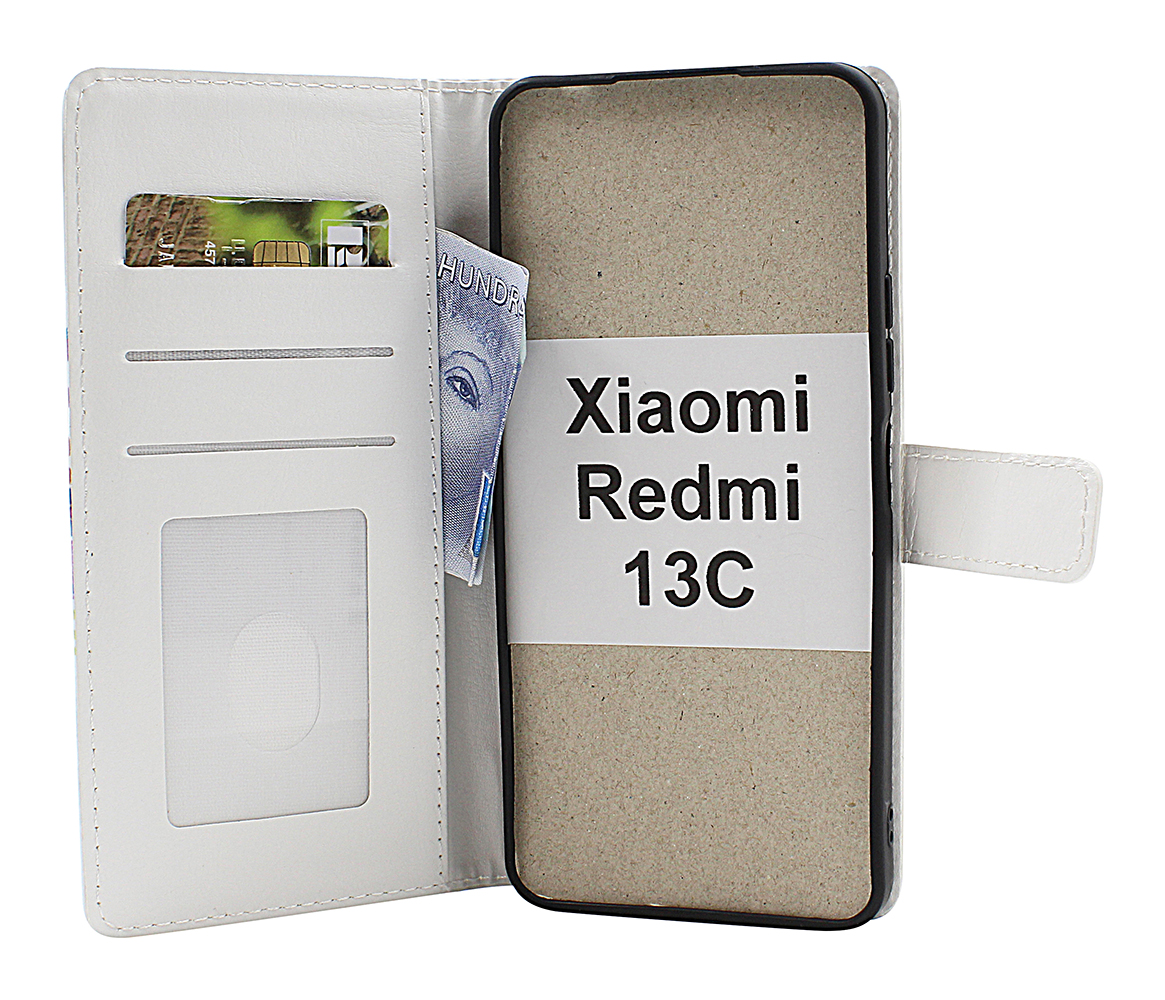 billigamobilskydd.seDesignwallet Xiaomi Redmi 13C