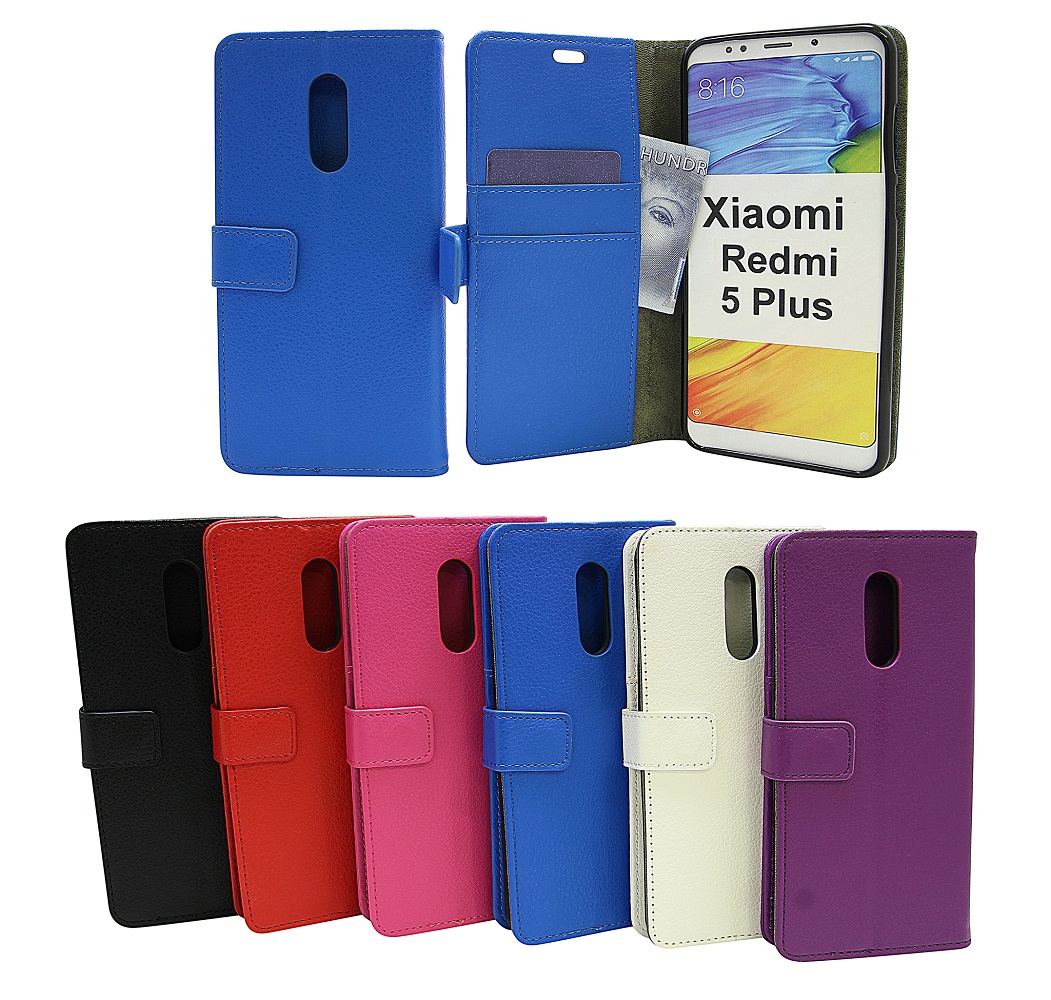 billigamobilskydd.seStandcase Wallet Xiaomi Redmi 5 Plus