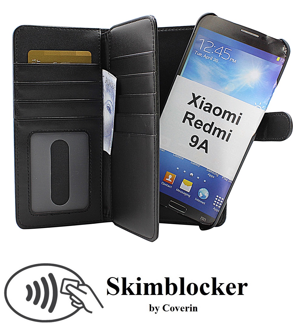 CoverInSkimblocker XL Magnet Fodral Xiaomi Redmi 9A