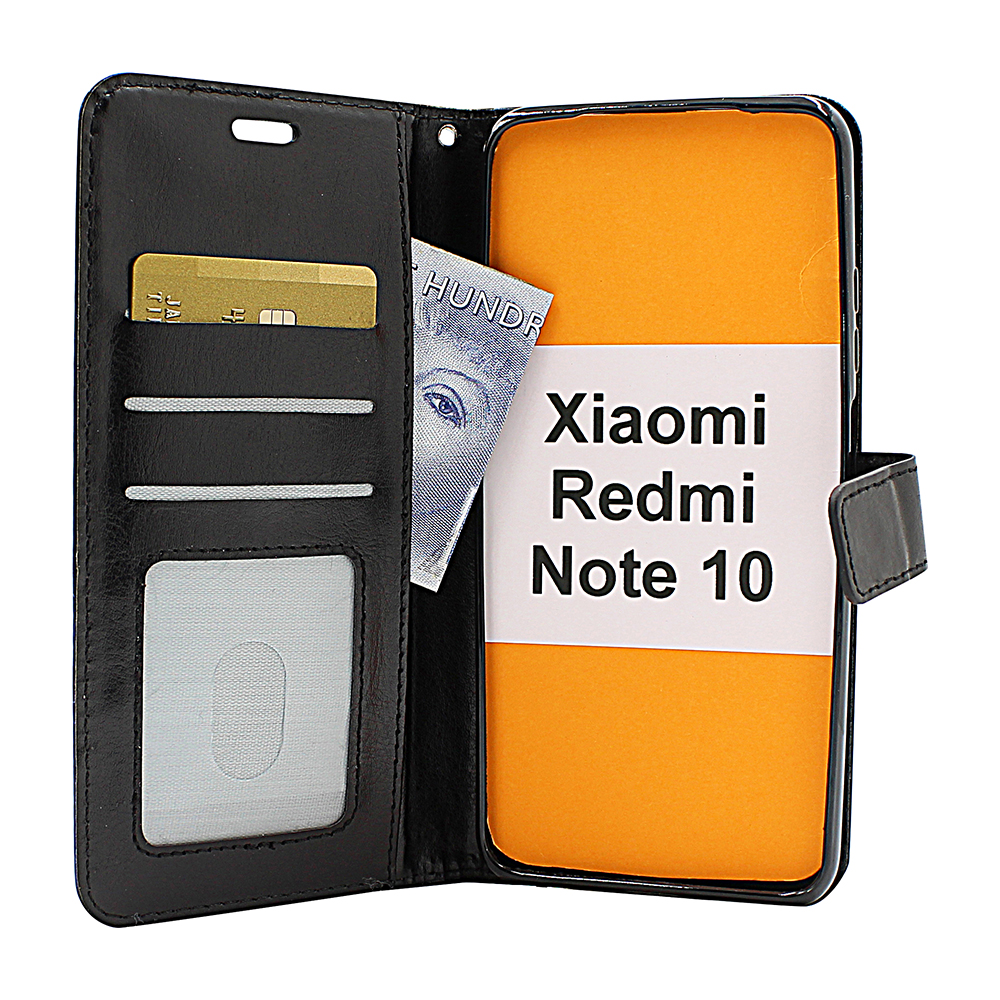 billigamobilskydd.seCrazy Horse Wallet Xiaomi Redmi Note 10 / Note 10s