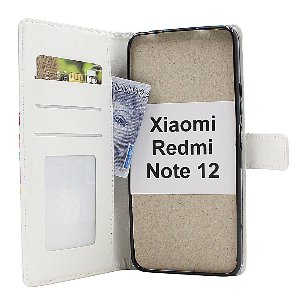 billigamobilskydd.seDesignwallet Xiaomi Redmi Note 12