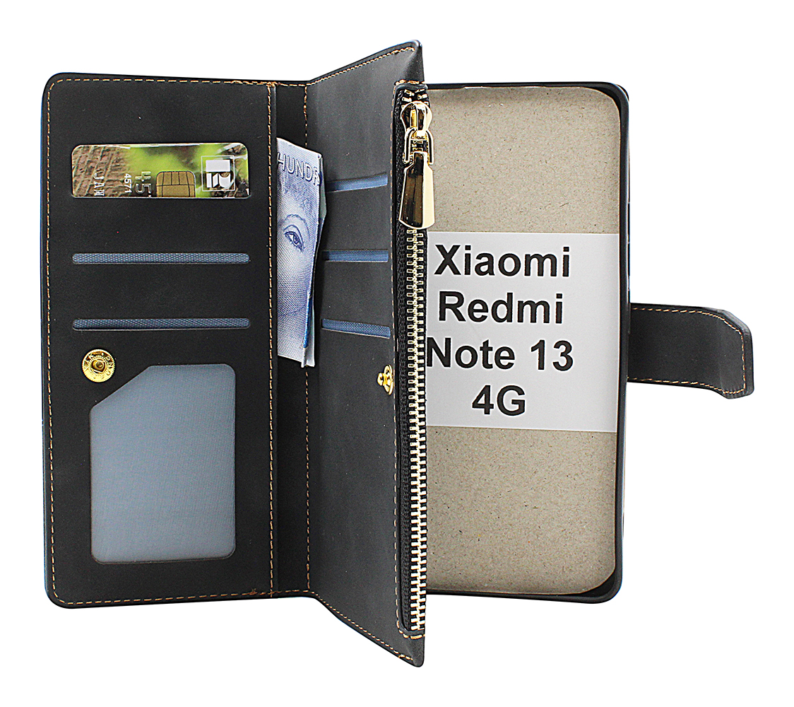 billigamobilskydd.seXL Standcase Lyxfodral Xiaomi Redmi Note 13 4G