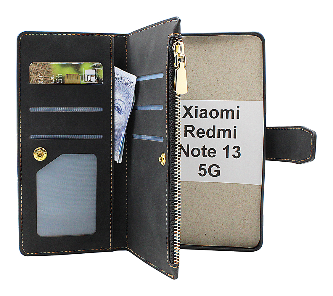 billigamobilskydd.seXL Standcase Lyxfodral Xiaomi Redmi Note 13 5G