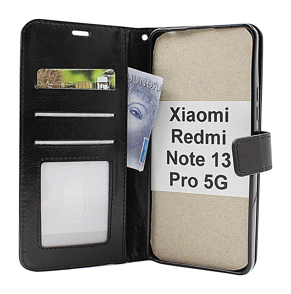 billigamobilskydd.seCrazy Horse Wallet Xiaomi Redmi Note 13 Pro 5G