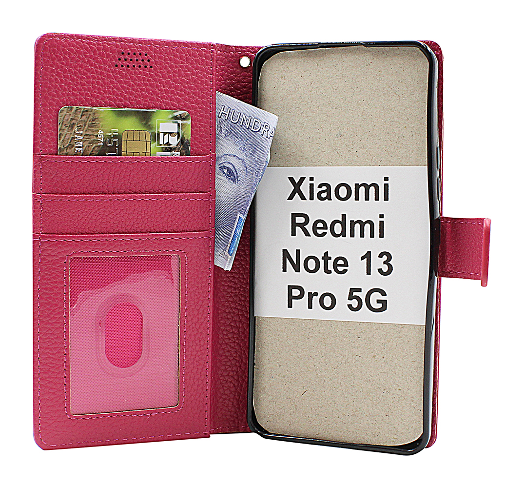 New Standcase Wallet Xiaomi Redmi Note 13 Pro 5G