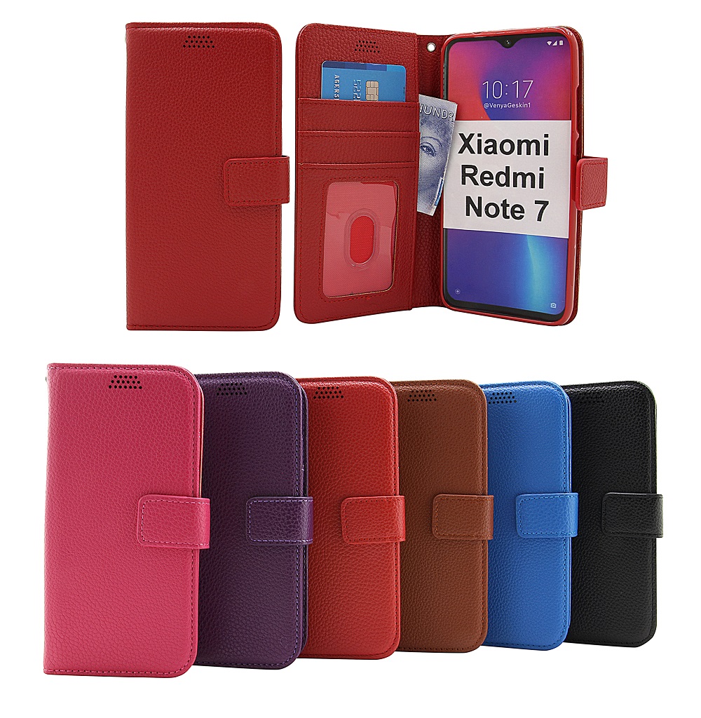 billigamobilskydd.seNew Standcase Wallet Xiaomi Redmi Note 7