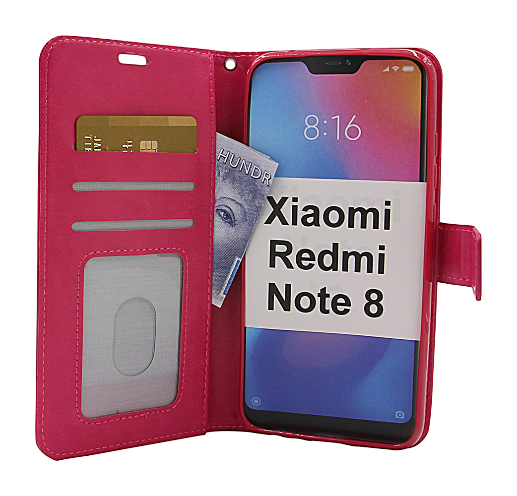 billigamobilskydd.seCrazy Horse Wallet Xiaomi Redmi Note 8