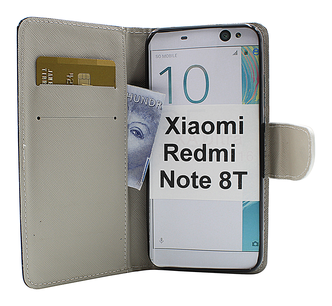 billigamobilskydd.seDesignwallet Xiaomi Redmi Note 8T