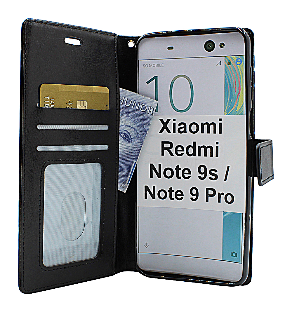 billigamobilskydd.seCrazy Horse Wallet Xiaomi Redmi Note 9s / Note 9 Pro