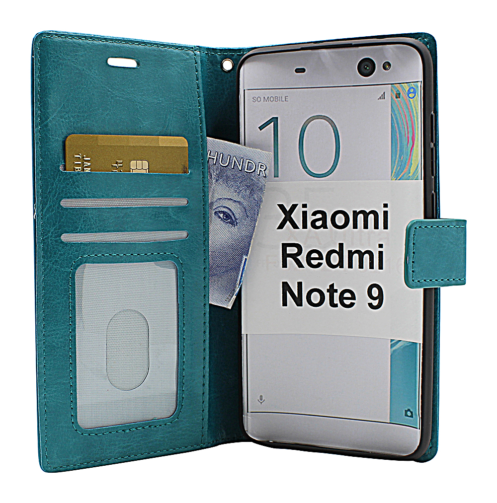 billigamobilskydd.seCrazy Horse Wallet Xiaomi Redmi Note 9
