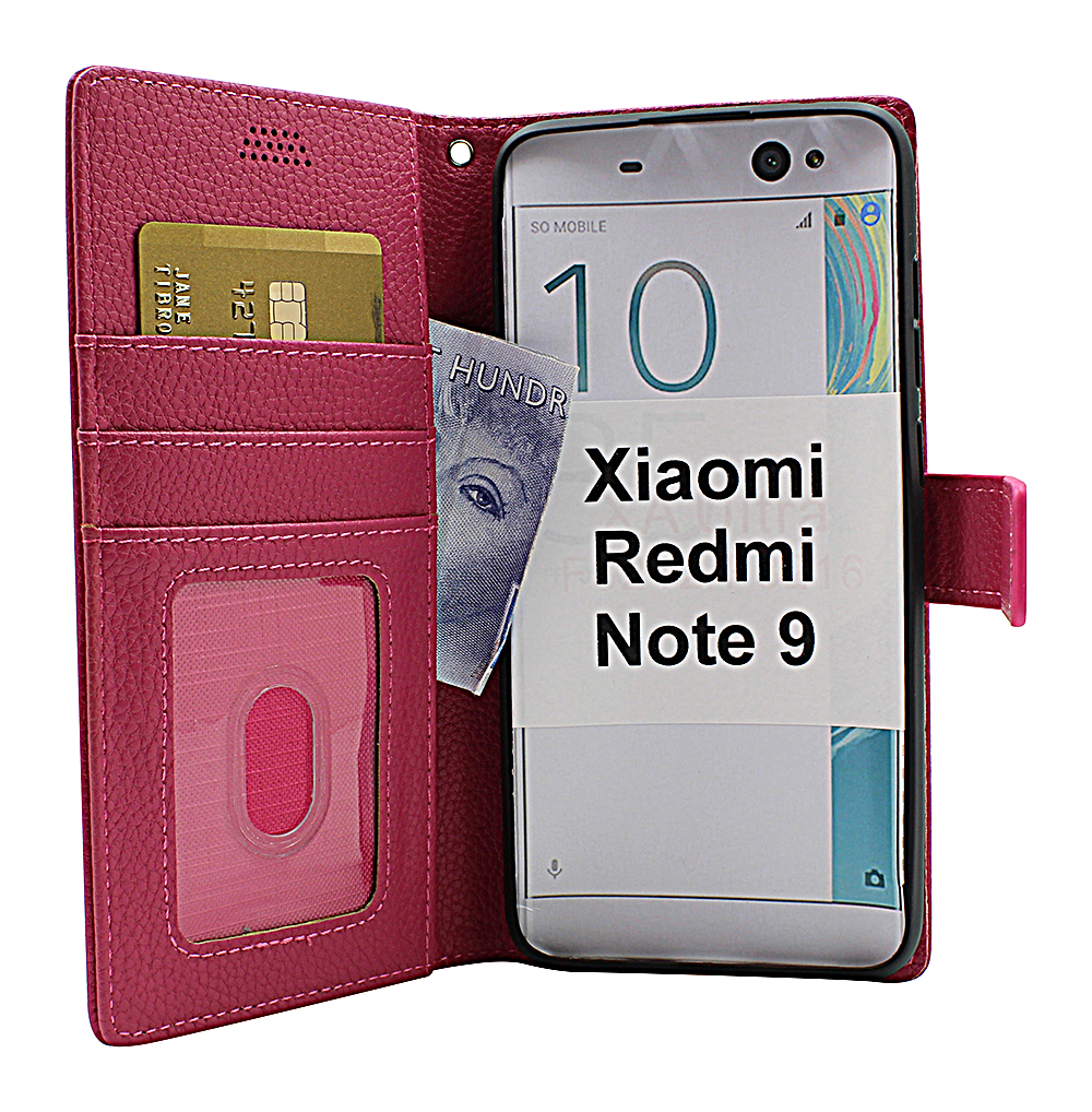 billigamobilskydd.seNew Standcase Wallet Xiaomi Redmi Note 9