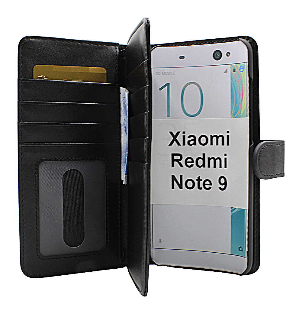 CoverInSkimblocker XL Magnet Fodral Xiaomi Redmi Note 9