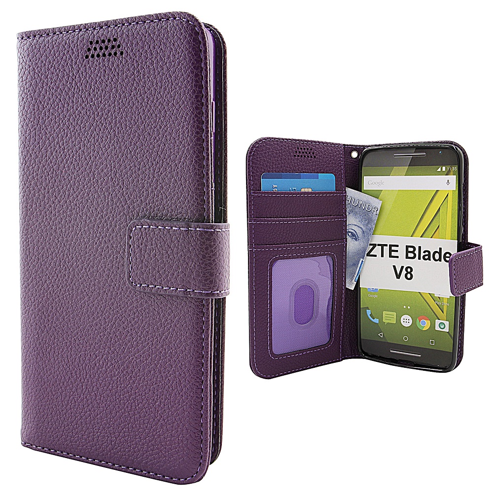New Standcase Wallet ZTE Blade V8