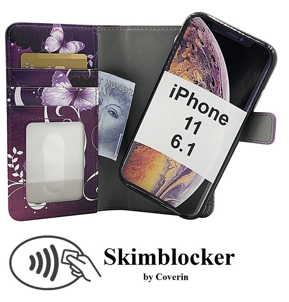 CoverInSkimblocker Magnet Designwallet iPhone 11 (6.1)