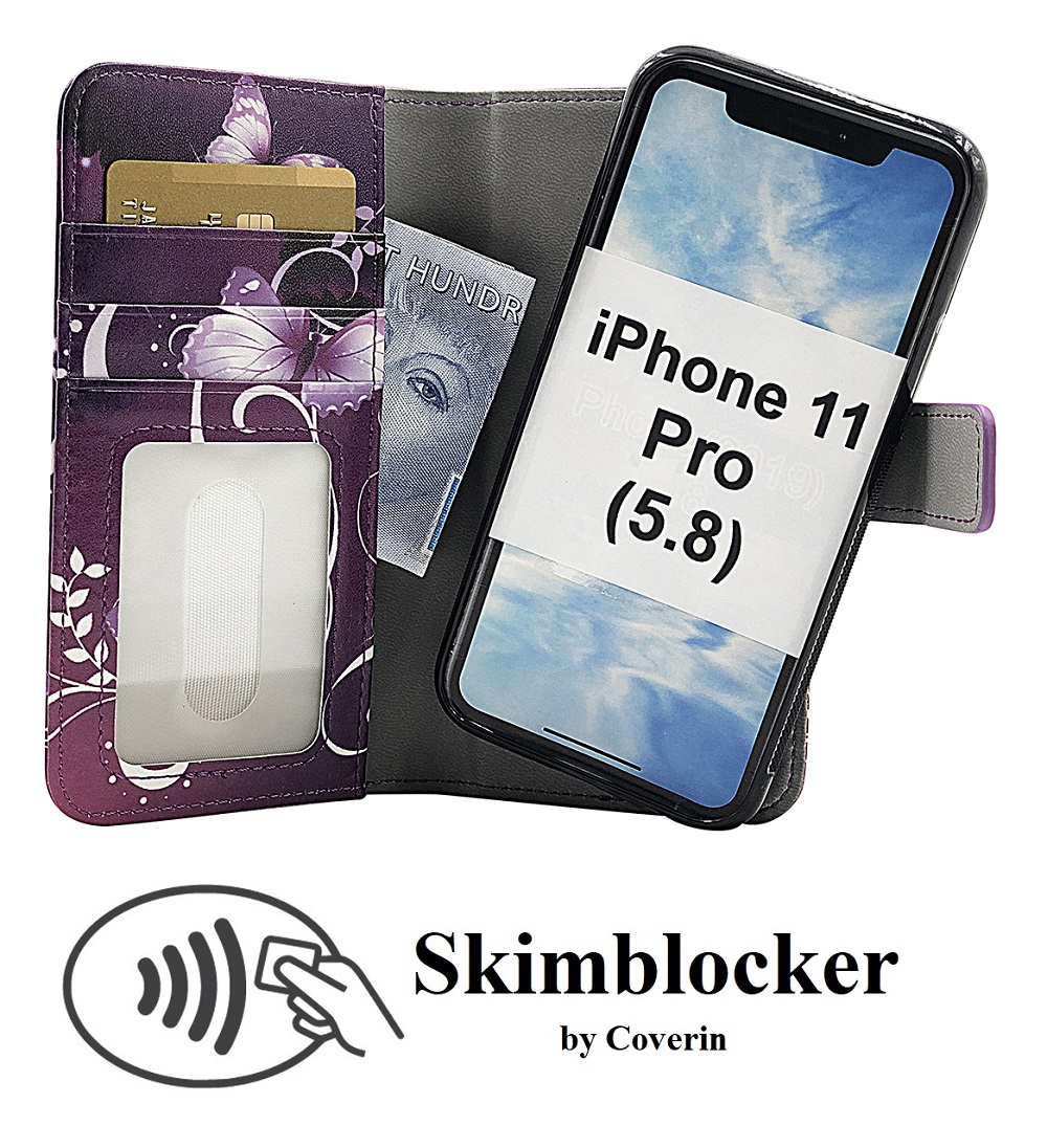 CoverInSkimblocker Magnet Designwallet iPhone 11 Pro (5.8)