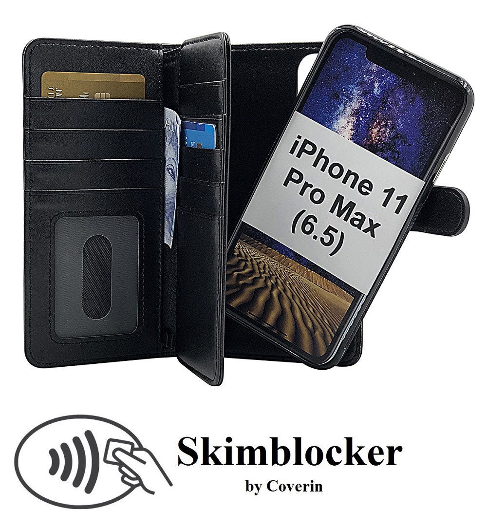 CoverInSkimblocker XL Magnet Fodral iPhone 11 Pro Max (6.5)