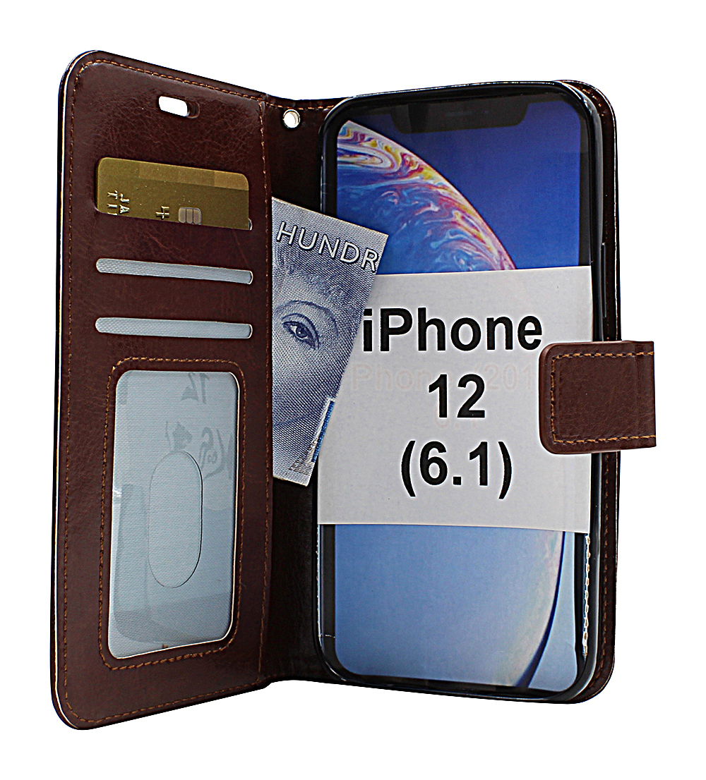 billigamobilskydd.seCrazy Horse Wallet iPhone 12 (6.1)