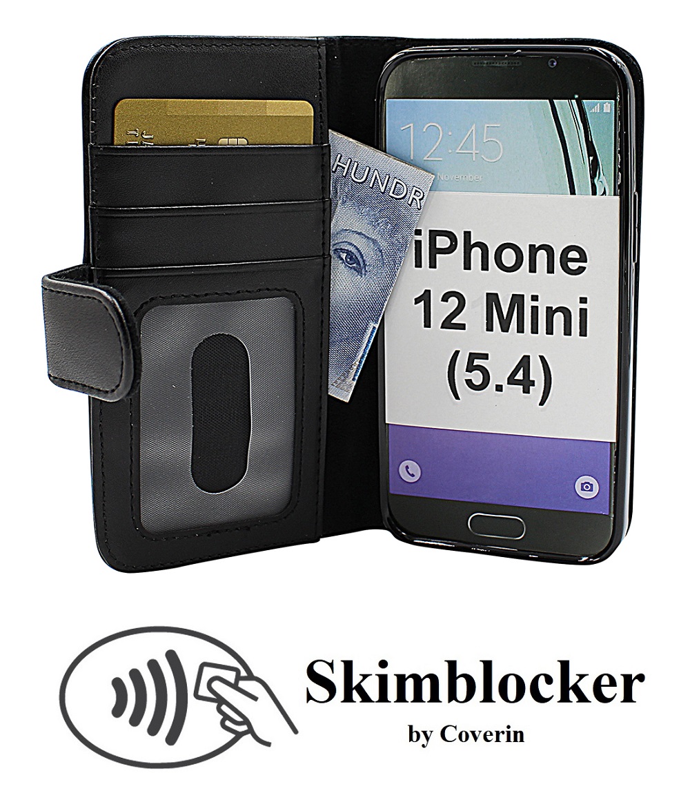 CoverInSkimblocker Plnboksfodral iPhone 12 Mini (5.4)