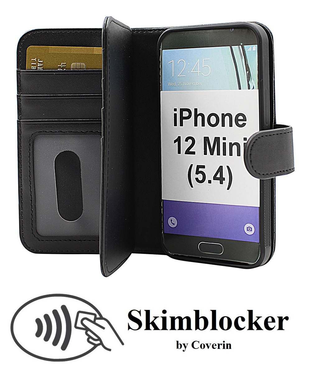 CoverInSkimblocker XL Magnet Fodral iPhone 12 Mini (5.4)