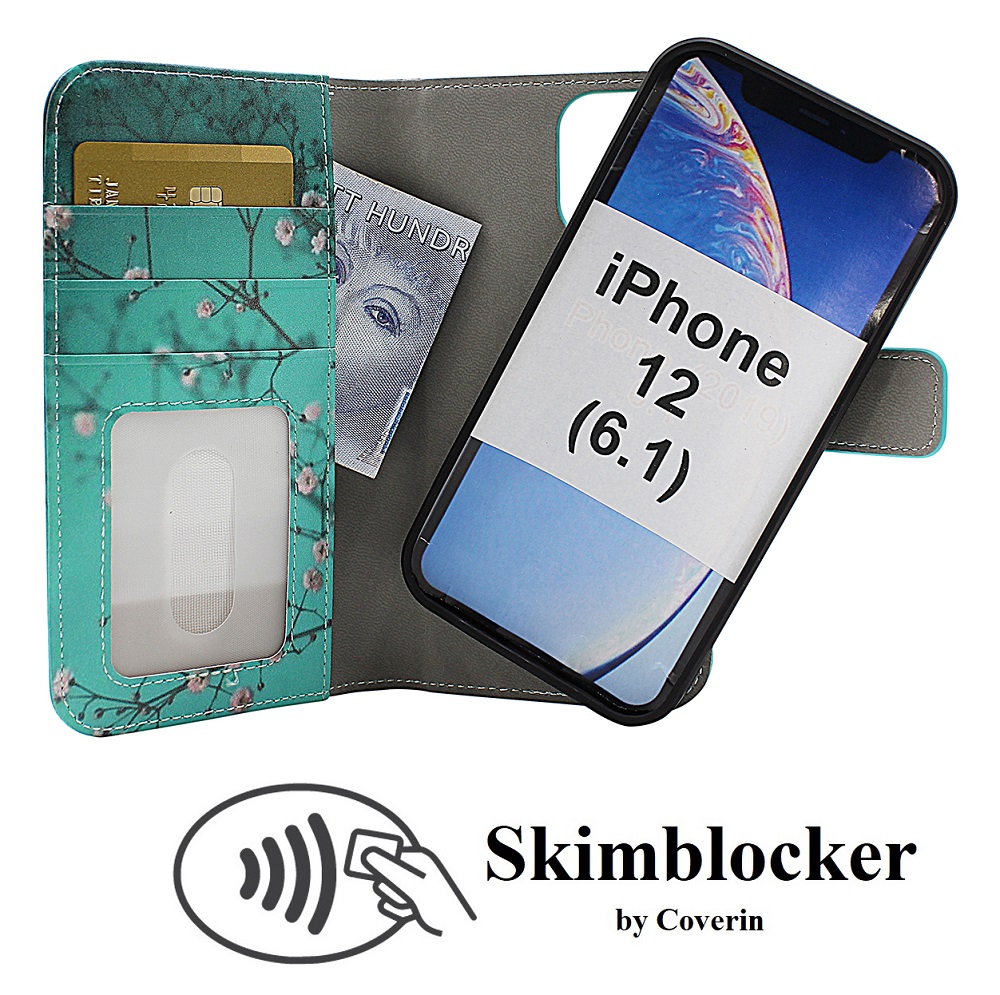 CoverInSkimblocker Magnet Designwallet iPhone 12 (6.1)