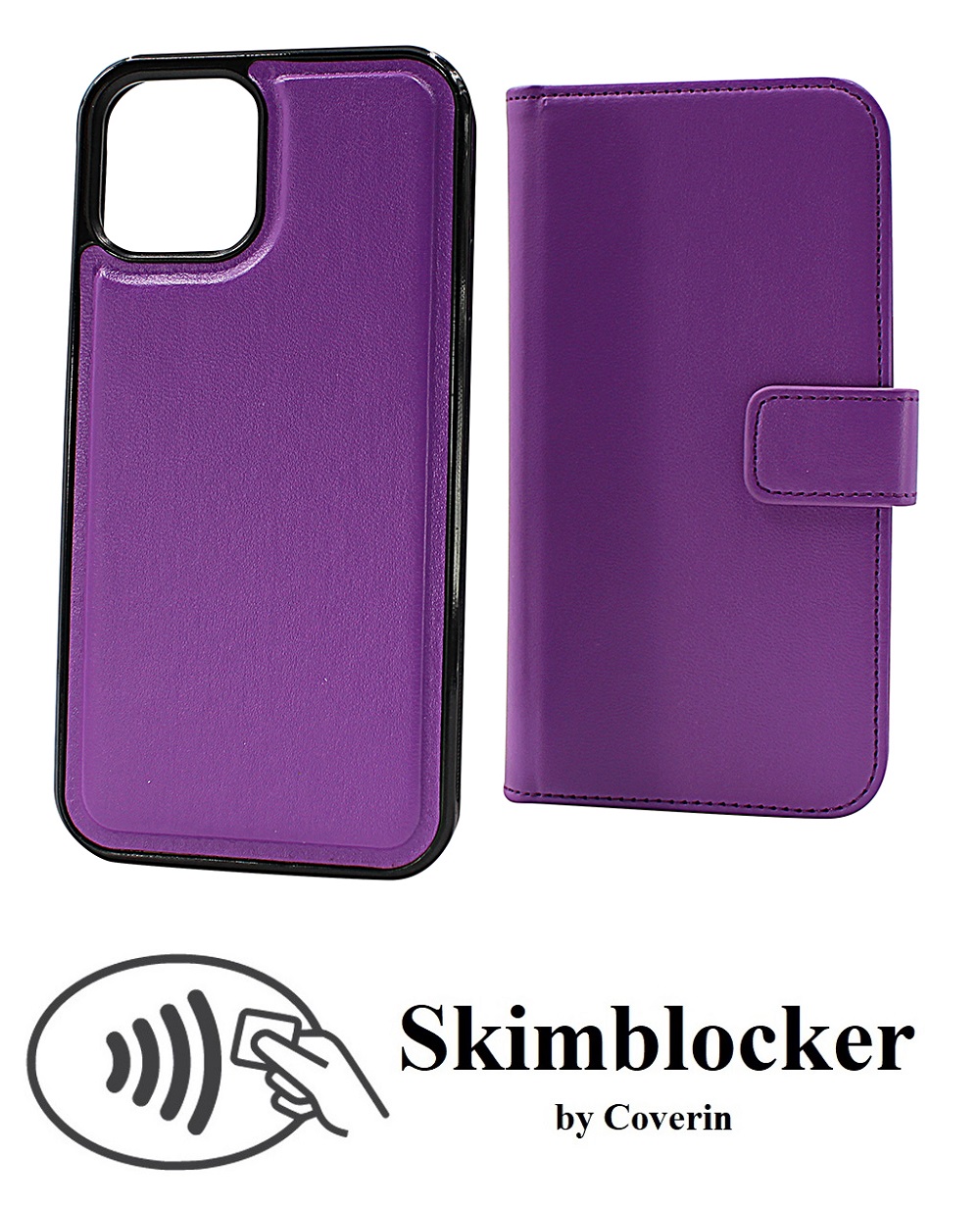 CoverInSkimblocker Magnet Fodral iPhone 12 (6.1)