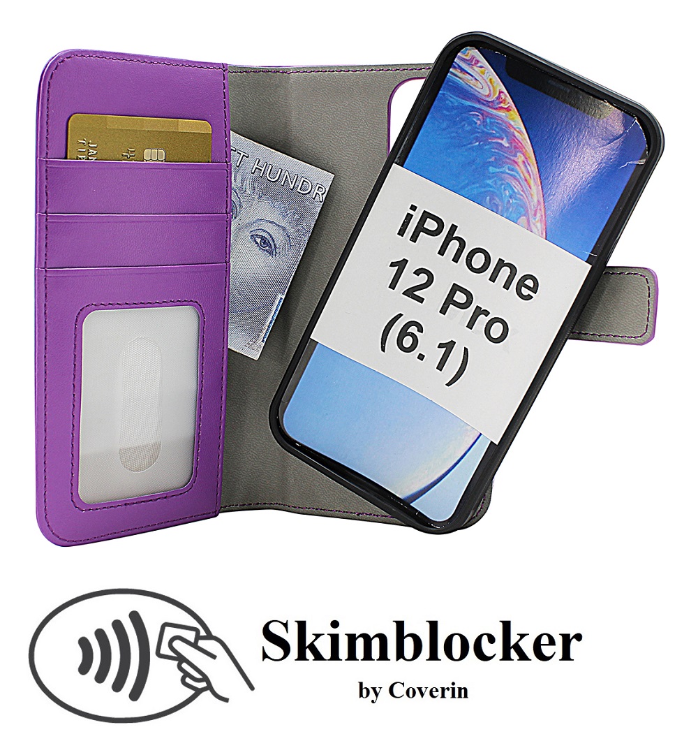 CoverInSkimblocker Magnet Fodral iPhone 12 Pro (6.1)