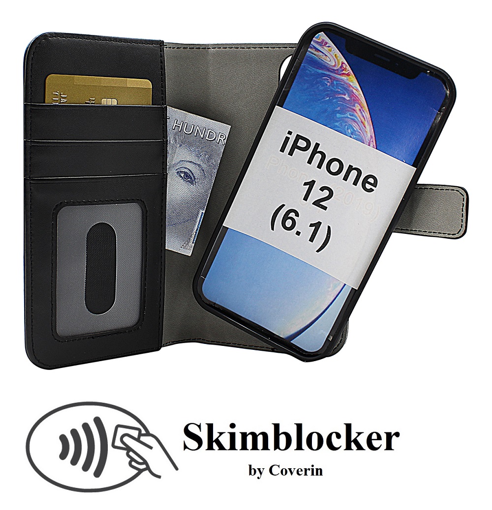 CoverInSkimblocker Magnet Fodral iPhone 12 (6.1)