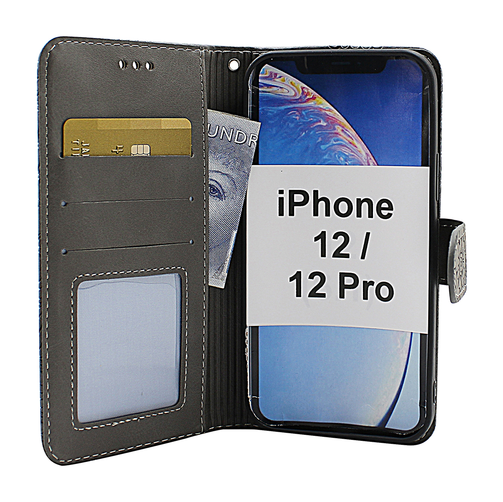 billigamobilskydd.seFlower Standcase Wallet iPhone 12 / 12 Pro (6.1)