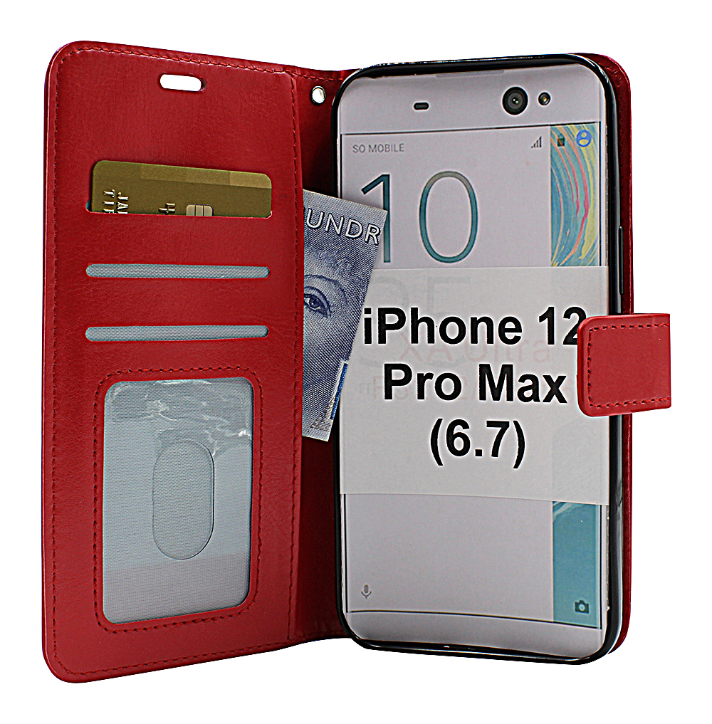 billigamobilskydd.seCrazy Horse Wallet iPhone 12 Pro Max (6.7)