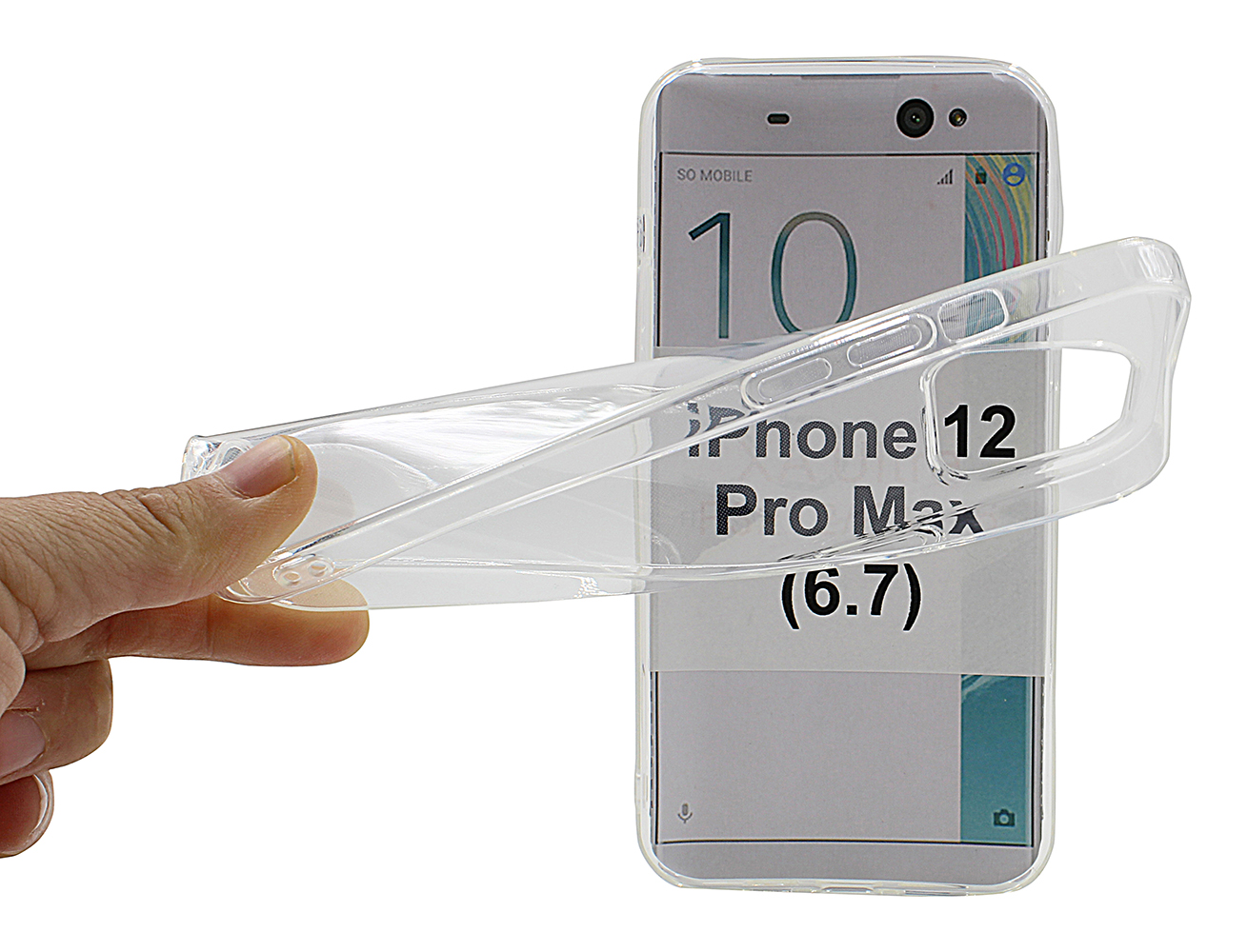Product Image for Ultra Thin TPU skal iPhone 12 Pro Max (6.7)