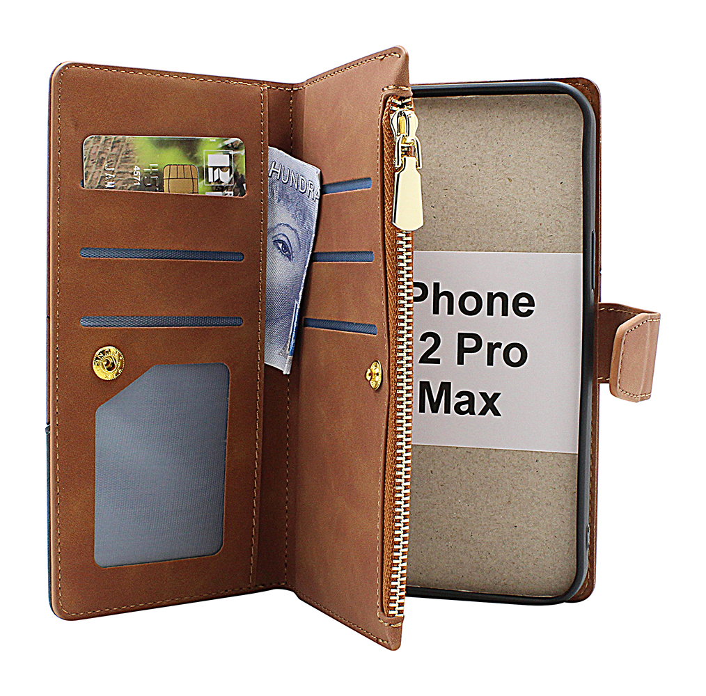 Product Image for XL iPhone 12 Pro Max Lyx Plånboksfodral