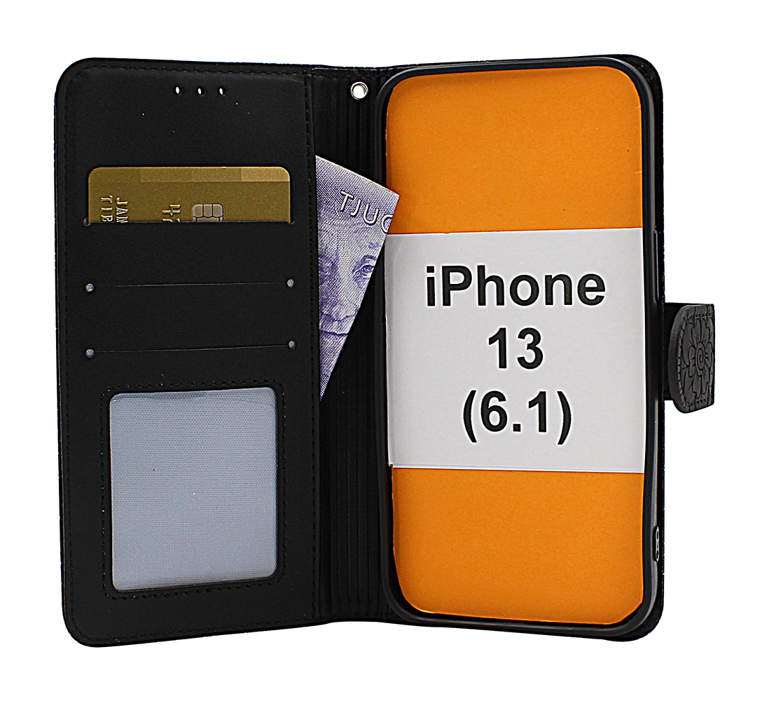 billigamobilskydd.seFlower Standcase Wallet iPhone 13 (6.1)