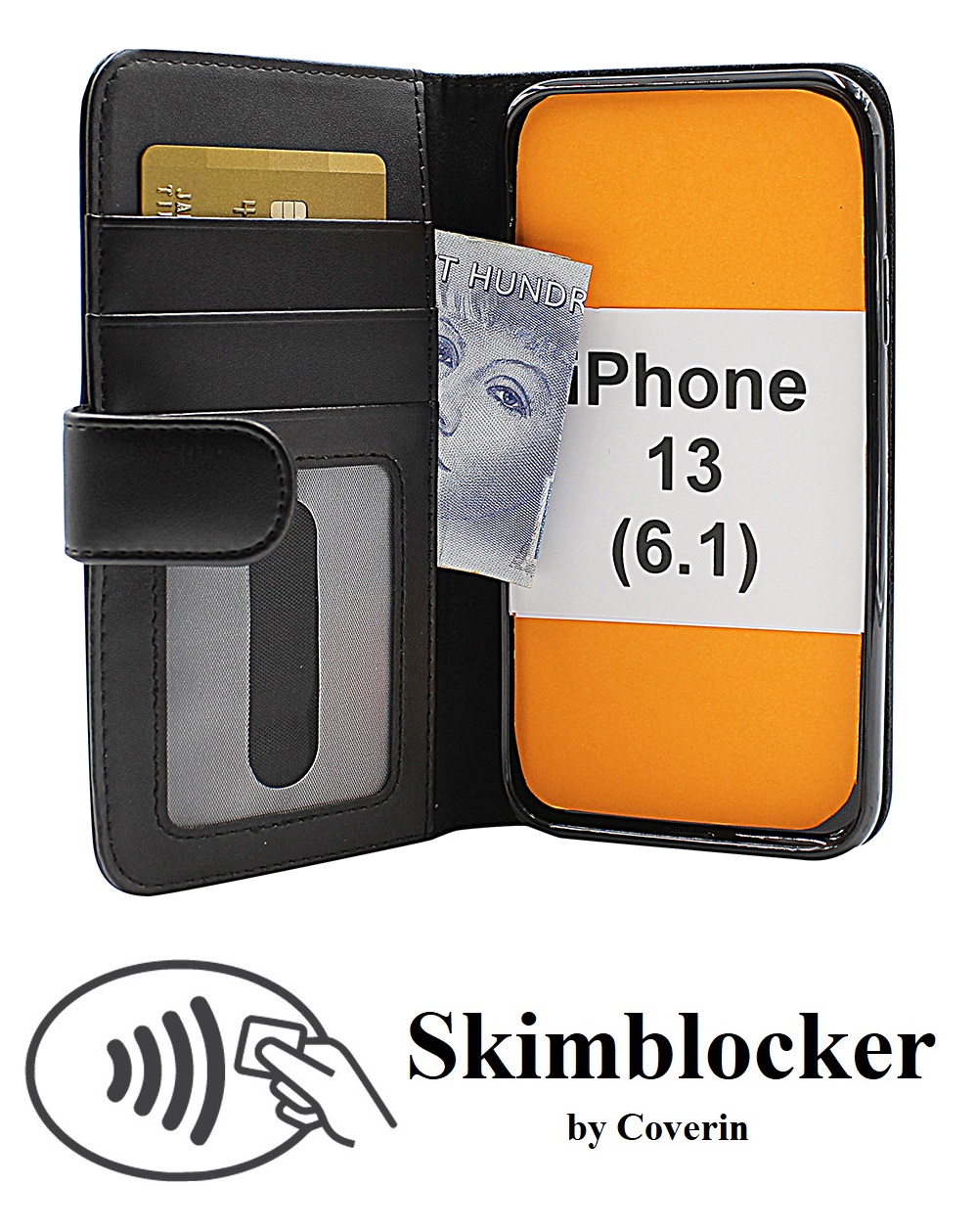 CoverInSkimblocker Plnboksfodral iPhone 13 (6.1)
