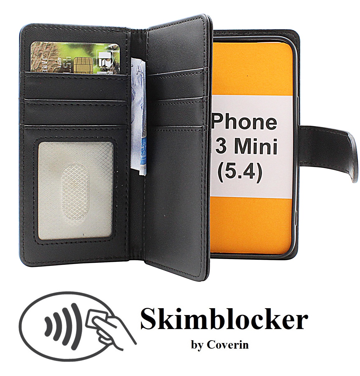 Product Image for Skimblocker iPhone 13 Mini XL Plånboksfodral